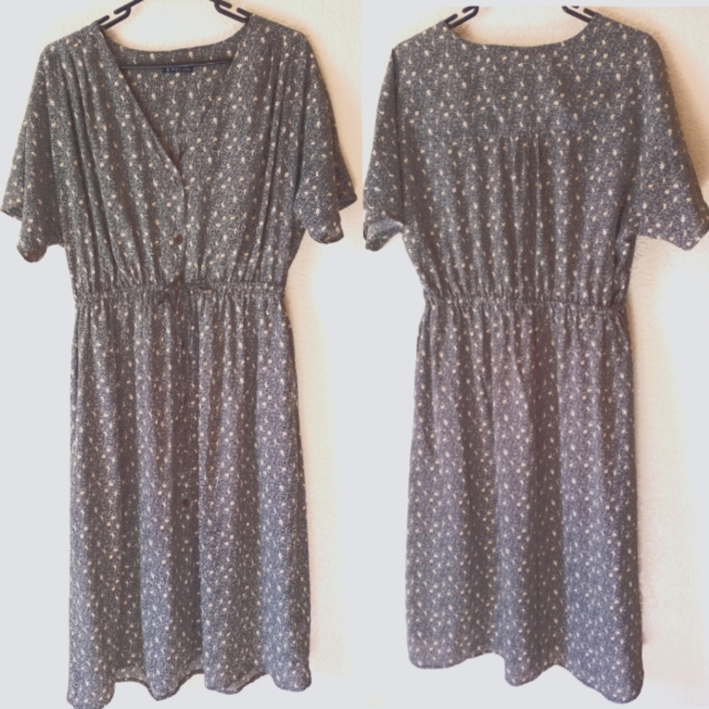 Midi green dress